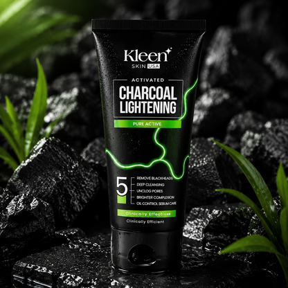 Kleen Charcoal Lightnening Face Wash