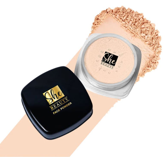 She Beauty Loose Face Powder