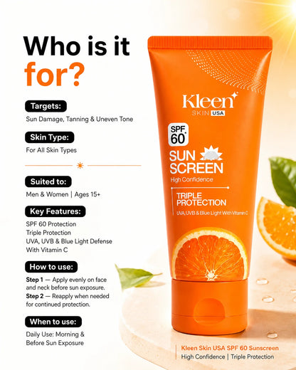 Kleen SPF-60 Sun Screen