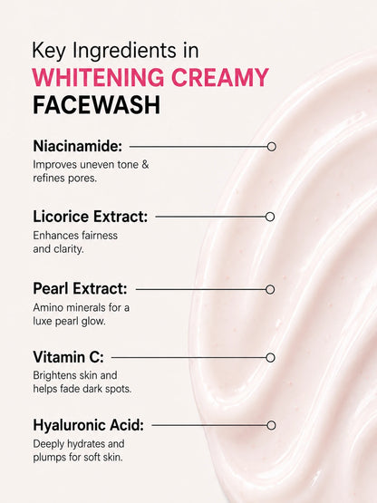 Kleen Whitening Creamy Face Wash